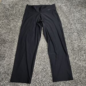 Nike Dri-Fit Yoga Black Activewear Pants,Gym Athletic Women Size 1X, Back Pocket